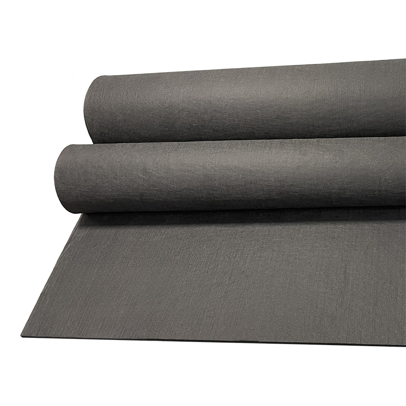 Op viscose gebaseerd grafietvilt